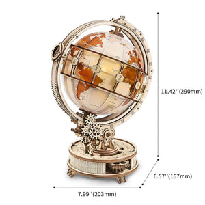 Robotime-ROKR Luminous Globe ST003 — Mechanical Puzzles