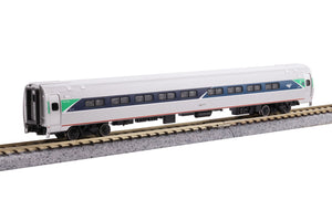 Kato 106-8021 N Amfleet I 4 Car Bookcase Set Phase VII Amtrak passenger cars