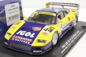 Fly Ferrari F40 #44 24h Le Mans 1996 1/32 Slot Car049101 for Revoslot Slot.it