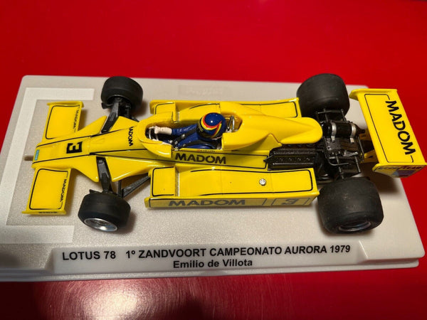 Fly 058102 LOTUS 78 ZANDVOORT CAMPEONATO AURORA 1979 1/32 Slot Car