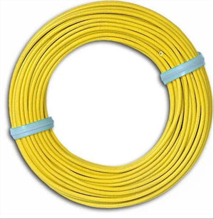 Busch 1791 All Scale Single-Conductor Hook-Up Wire, Yellow
