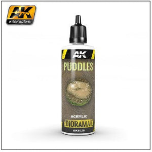 Black Forest® Hobby Supply Co AK Interactive 8028 Diorama Series: Puddles Effects Liquid Crystalline Acrylic 6 — Glues,