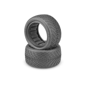 JConcepts JCO3196-06 Ellipse 2.2" Rear 1/10 Buggy Tires (Silver) (2)