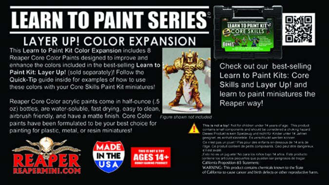Little Shop of Magic Learn to Paint Kit - Layer Up! Color Expansion — Miniatures