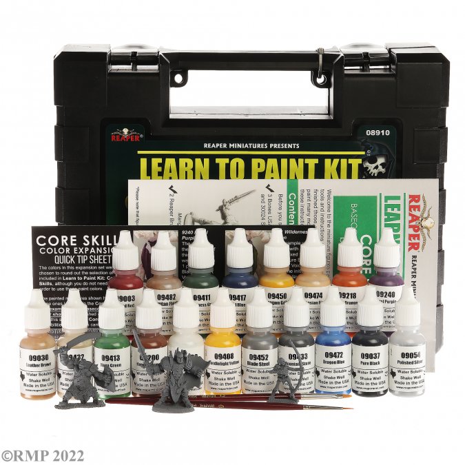 Little Shop of Magic Learn to Paint Kit - Core Skills Bundle — Miniatures
