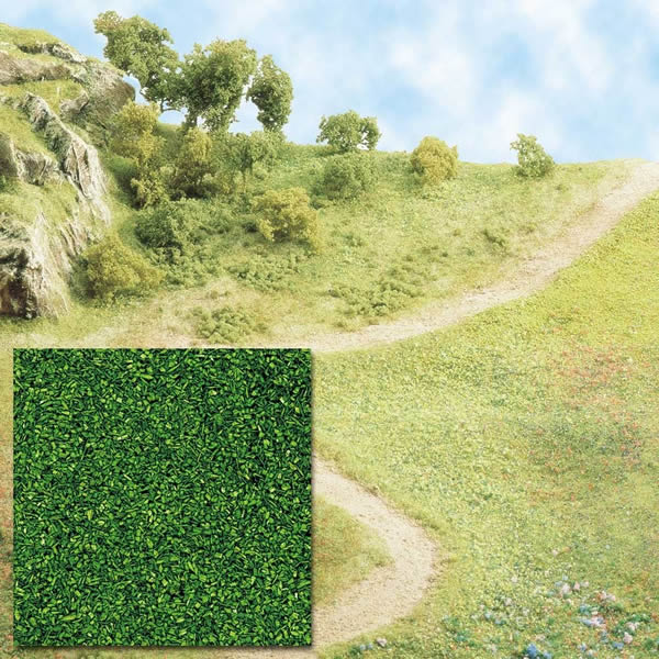 Black Forest® Hobby Supply Co Busch 7053 A Scale Grass Scatter Material Ground Cover -- Medium Green — All Scale Scenery >