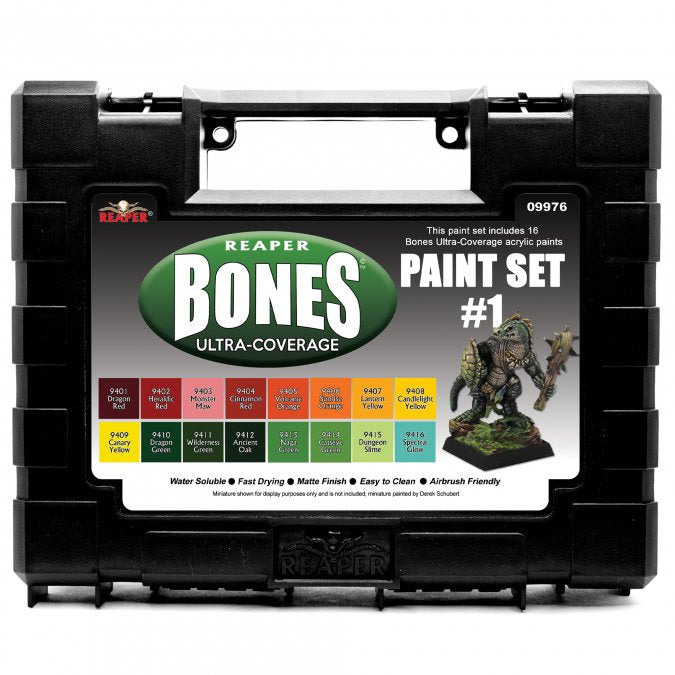 Little Shop of Magic Master Series Paint Bones Ultra-Coverage Paint Set #1 — Miniatures