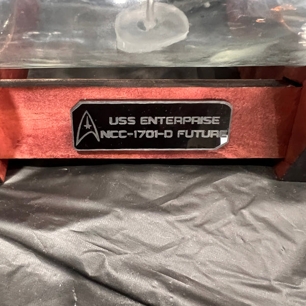 CCHobbyFun Star Trek Triple Nacelle Enterprise in a Bottle