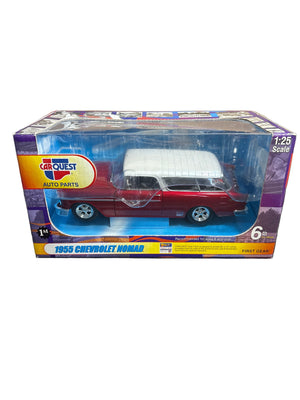 S and E Hobbies and Collectables 1st Gear 1955 Chevrolet Nomad Diecast red