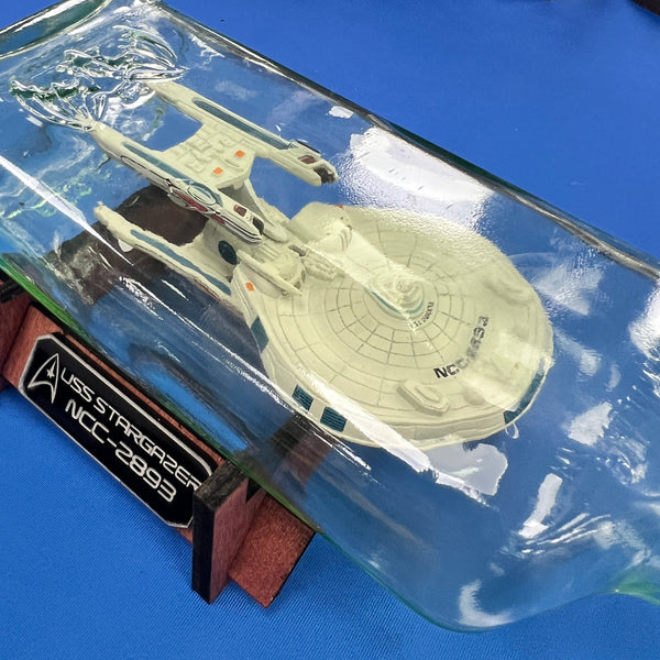 Star Trek USS Stargazer NCC-2893 in a Bottle