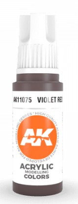 Black Forest® Hobby Supply Co AK Interactive 11075 Violet Red 3G Acrylic Paint 17ml Bottle — Glues, Paints, Tools > AK