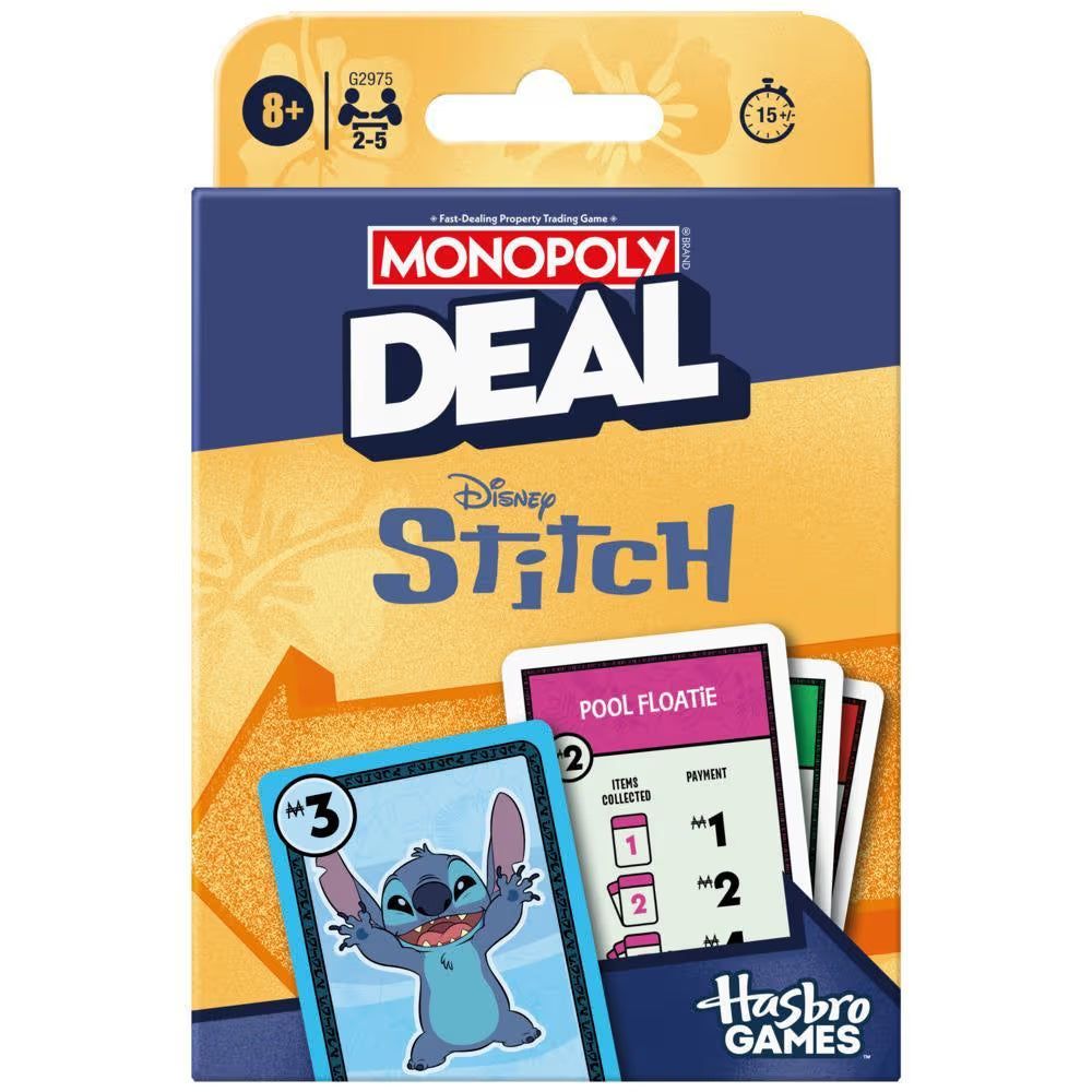 Little Shop of Magic Monopoly Deal: Stitch — Board Game