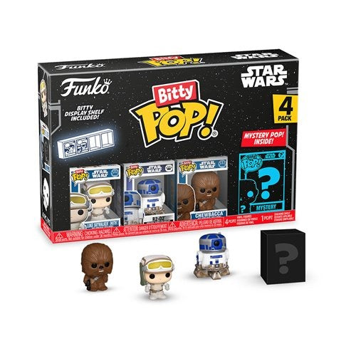 ToyShnip Funko Bitty Pop! Star Wars Mini-Figure 4-Pack - Select Figure(s) — Action Figure