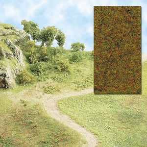 Black Forest® Hobby Supply Co Busch 7114 A Scale Static Wild Grass Flocking -- Autumn 8-7/16oz 250ml — All Scale Scenery >