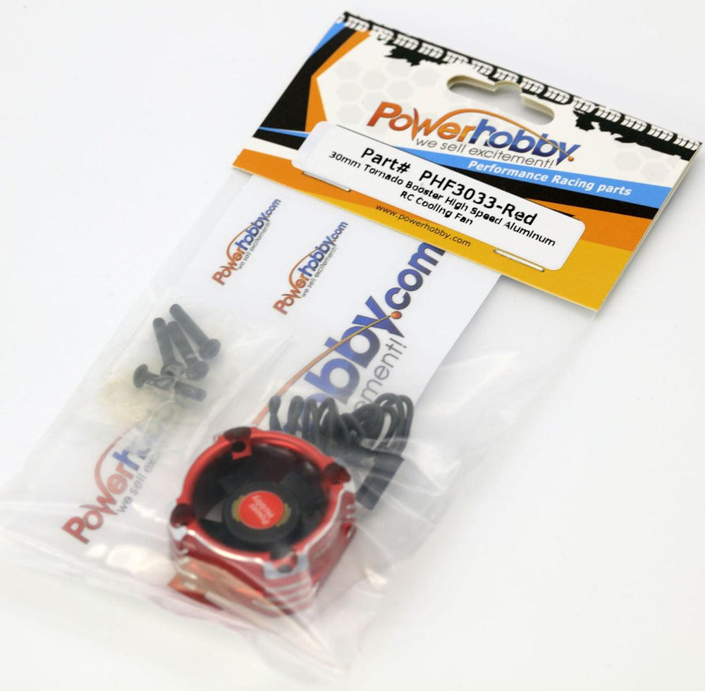 Powerhobby Booster 30x30 High Speed Aluminum RC Cooling Fan 30mm 28K
