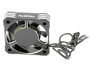Powerhobby 40mm Tornado High Speed Aluminum RC Cooling Fan Black