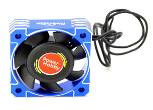 Powerhobby 40x40x10mm Tornado High Speed Aluminum RC Cooling Fan 40mm Blue
