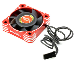Powerhobby 40mm Aluminum Tornado High Speed HV RC Cooling Fan Red