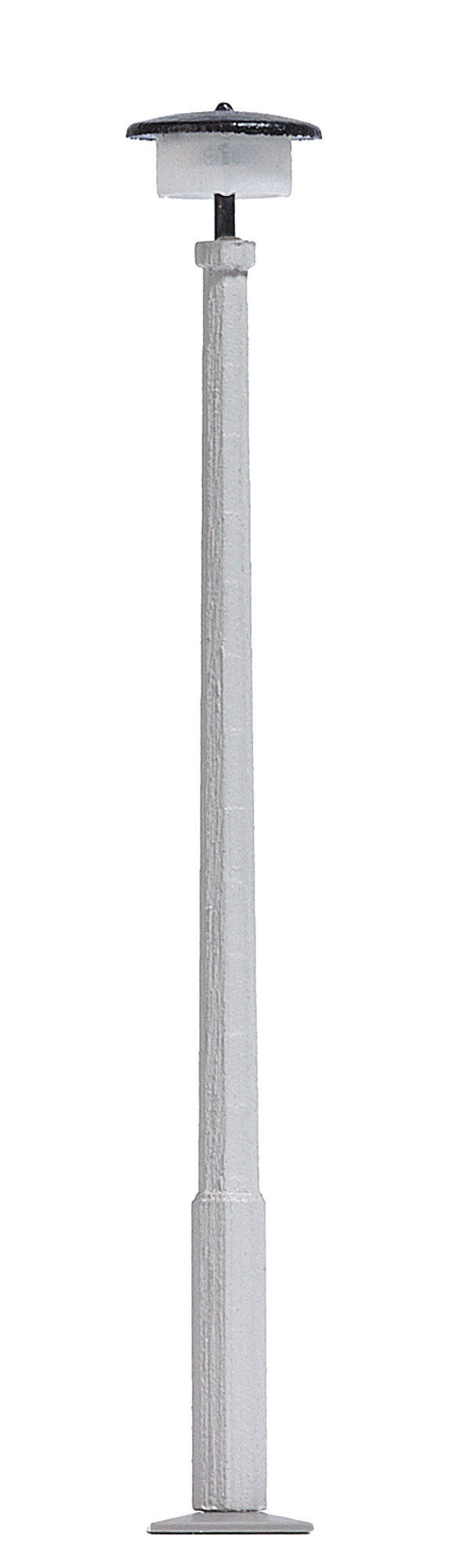 Black Forest® Hobby Supply Co Busch 4117 HO Scale Post-Top Platform Light with Octagonal Concrete Mast — HO Scale Lighting >