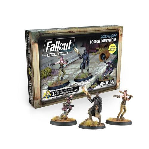 Little Shop of Magic Fallout: Wasteland Warfare - Survivors - Boston Companions — Miniatures