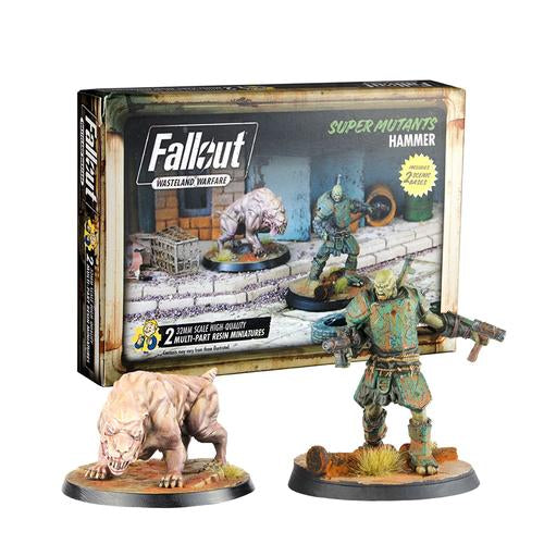 Little Shop of Magic Fallout: Wasteland Warfare - Super Mutants - Hammer — Miniatures