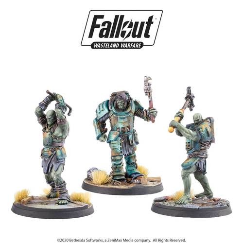 Little Shop of Magic Fallout: Wasteland Warfare - Super Mutants - Skirmishers — Miniatures