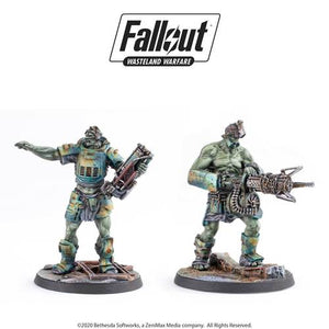 Little Shop of Magic Fallout: Wasteland Warfare - Super Mutants - Overlord and Fist — Miniatures