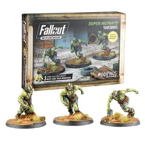 Little Shop of Magic Fallout: Wasteland Warfare - Super Mutants - Suiciders — Miniatures