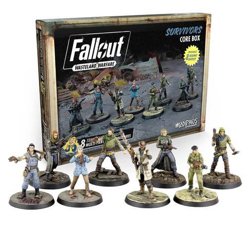 Little Shop of Magic Fallout: Wasteland Warfare - Survivors - Core Box — Miniatures