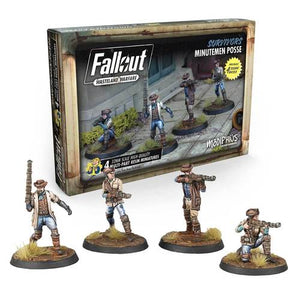 Little Shop of Magic Fallout: Wasteland Warfare - Survivors - Minutemen Posse — Miniatures