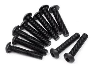 HPI Button Head Screw M3x16mm (Hex Socket 10 pieces) Ken Block WR8 Apacche