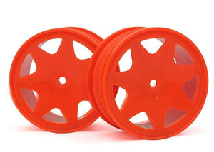 HPI Racing 100622 Ultra 7 30mm Wheels Orange (2) Brama 10B RTR