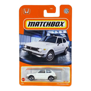 Matchbox 1976 Honda CVCC White 49/100 Die-Cast Collectible Car