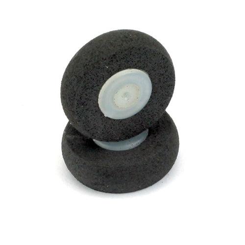 Dubro 100MW Mini Lite Airplane Wheels 1" Foam pre mounted (2)
