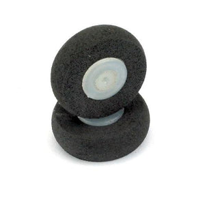 Dubro 100MW Mini Lite Airplane Wheels 1" Foam pre mounted (2)