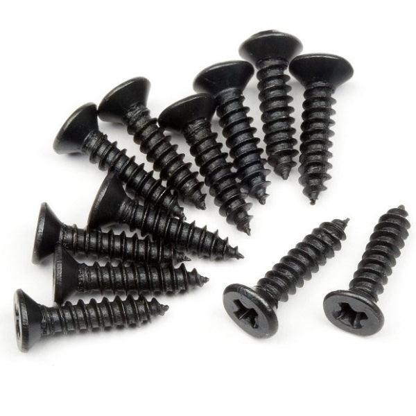 HPI Racing 101273 TP Flat Head Screw M2.6x12mm (12)  Bullet ST MT 3.0 RTR / Flux