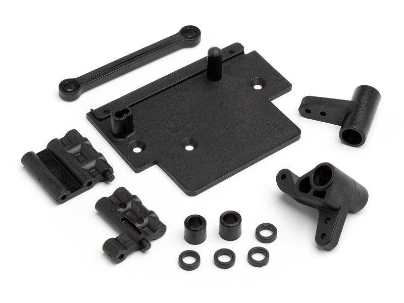 HPI 101662 Electronic Speed Control Plate/Steering Bellcrank Set Flux Ken Block