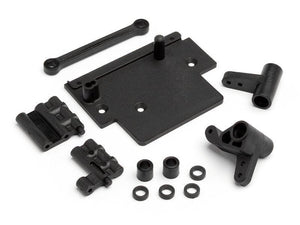 HPI 101662 Electronic Speed Control Plate/Steering Bellcrank Set Flux Ken Block