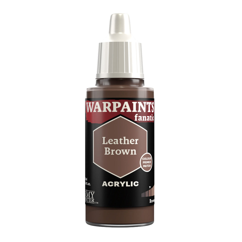 Army Painter Warpaints Fanatic: Leather Brown 18ml - Echo Six Hobbies