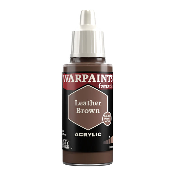 Army Painter Warpaints Fanatic: Leather Brown 18ml - Echo Six Hobbies