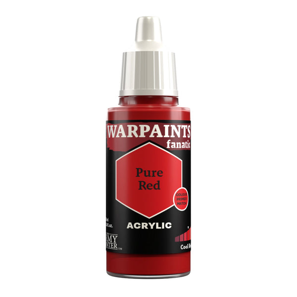 Army Painter Warpaints Fanatic: Pure Red 18ml - Echo Six Hobbies