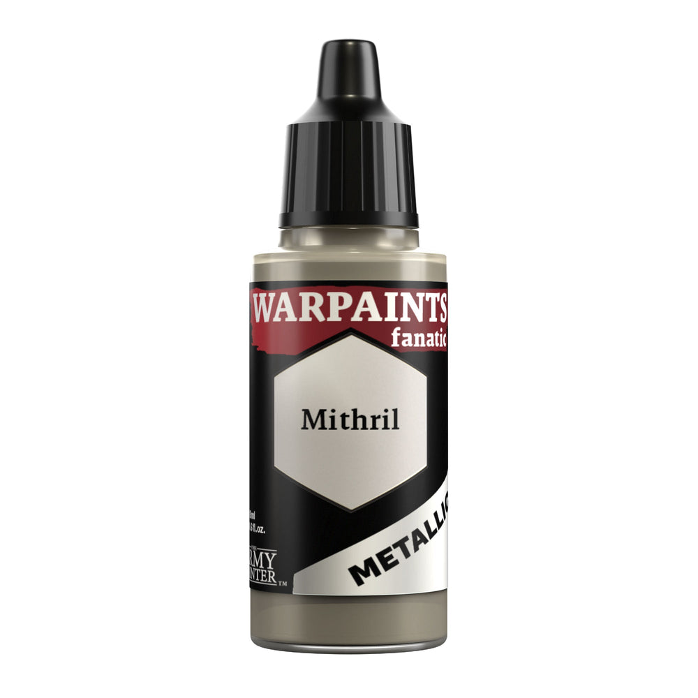 Army Painter Warpaints Fanatic: Metallic - Mithril 18ml - Echo Six Hobbies