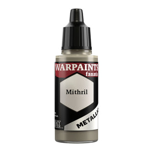 Army Painter Warpaints Fanatic: Metallic - Mithril 18ml - Echo Six Hobbies
