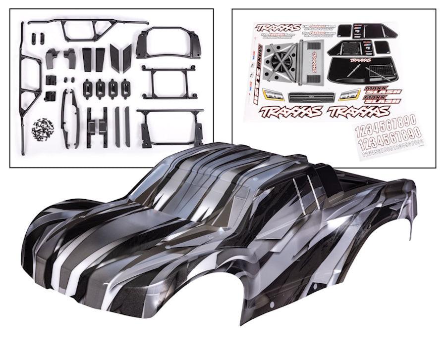 PowerHobby Traxxas 10211X ProGraphix Body w/ Supports/Latches Decals for MAXX Slash