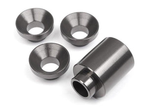HPI 102174 Spacer Set For Clutch Bell Holder (Gunmetal) Baja 5SC/5B/5SC SS