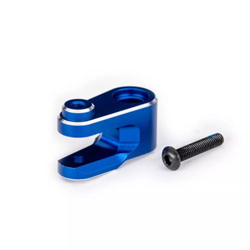 PowerHobby Traxxas 10247-BLUE Aluminum Anodized Blue Servo Horn For Maxx Slash