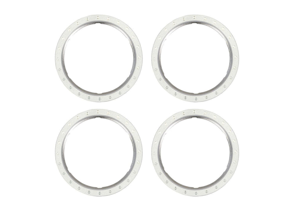 Traxxas Beadlock Rings Aluminum Silver maxx slash / UDR