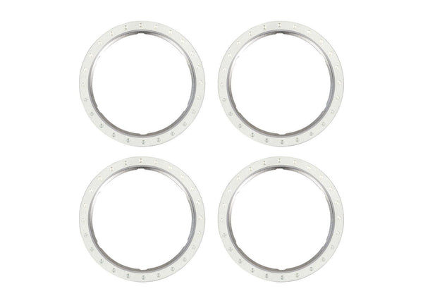 Traxxas Beadlock Rings Aluminum Silver maxx slash / UDR