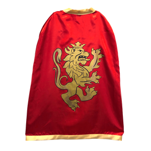 Little Shop of Magic Noble Knight Cape · Red — Costumes & Accessories
