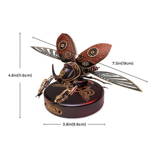 ROKR-Robotime - Mechanical Age; Rhinoceros Beetle — DIY Mechanical 3D Puzzle